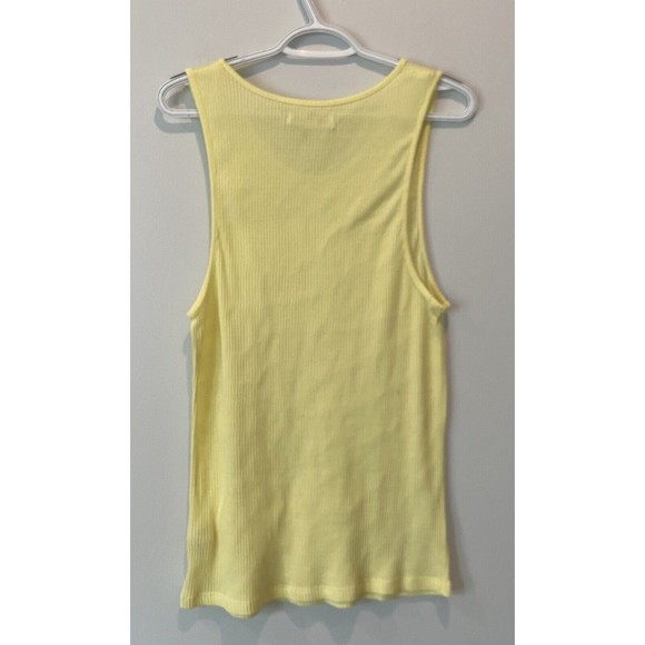 Urban Outfitters  Woman’s Yellow Stretch Tank Top. Size XL - Picture 2 of 5